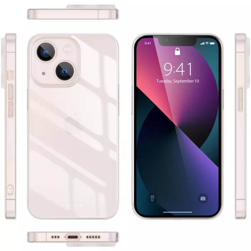 StyleShell Flex, capa para telemóvel transparente, iPhone 16 Plus
