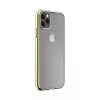 Capa de proteção rígida Devia Glimmer Serie para iPhone 11 Pro — dourado, caixa em PC