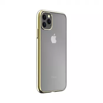 Capa de proteção rígida Devia Glimmer Serie para iPhone 11 Pro — dourado, caixa em PC
