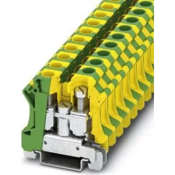Phoenix Contact UTI 16-PE - borne de condutor de proteção de instalação UTI 16-PE verde-amarelo (3073830)