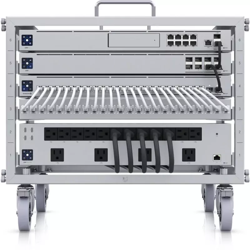 Base de rack Ubiquiti U-Rack-6U-TL aço 6U 519x460x485 mm