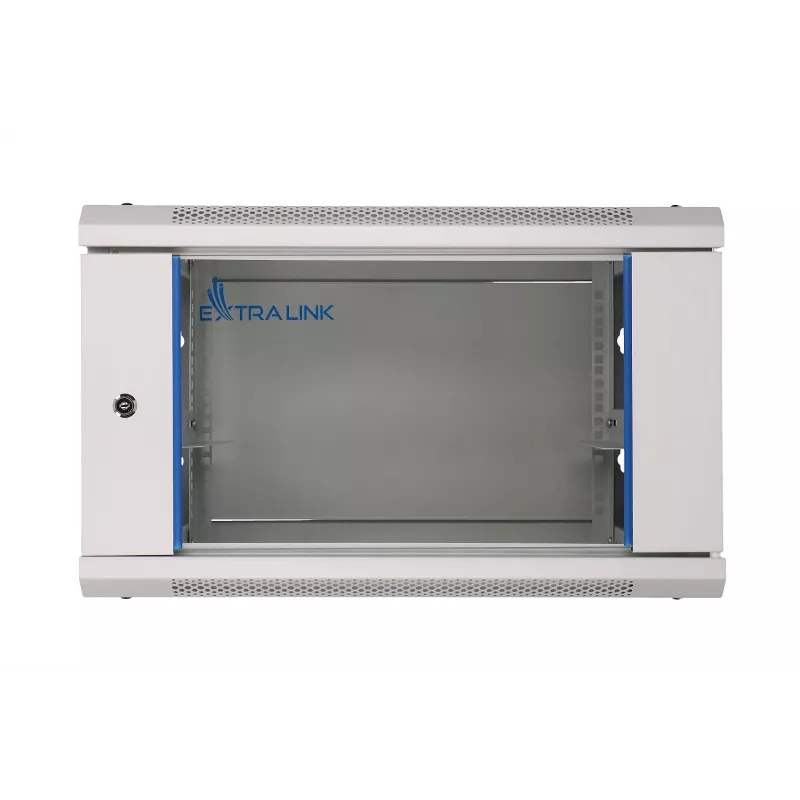 Armário de parede Extralink Extralink Rackmount cabinet 6U 600x450 Cinzento