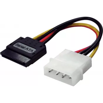 Cabo de alimentação interno ShiverPeaks BS78236-HQ 0,15 m