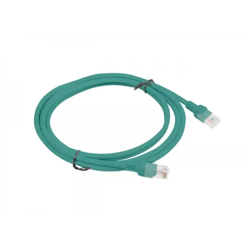 Lanberg PCU5-20CC-0200-G Cabo de patch Cat5e U/UTP, 2 m, verde, 10 unid.