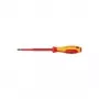 Knipex chave de fendas de fenda VDE VDE largura da lâmina: 6,5 mm comprimento da lâmina: 150 mm DIN EN 60900 (98 20 65)