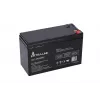 Bateria de UPS Extralink AGM 12V 7,2Ah (7Ah) chumbo-ácido selada VRLA, sem manutenção, preto