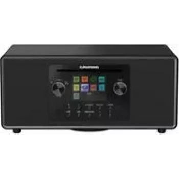 Grundig DTR 7100 portátil analógico e digital preto