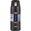 Caneca de viagem EMSA N2151700 0,4 L, preto mate, fecho flip