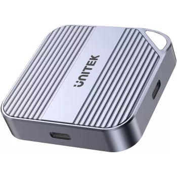 Caixa externa Unitek SolidForce Reefer USB-C para M.2 SSD NVMe/SATA S1244AGY01
