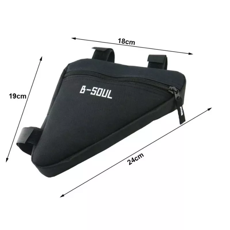 Extralink Bolsa de quadro de bicicleta, bolsa de tubo inferior bolsa de bicicleta