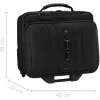 Mala para portátil com rodas Wenger Legacy Série preta para 15,6 polegadas (39,62 cm) com compartimento para tablet