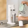 Brita sodaTRIO 1046735 garrafa para carbonatador, aço inoxidável, 1 l, branca