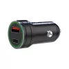 Carregador para dispositivos móveis MediaRange MRMA120 carregamento rápido preto