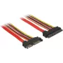 Cabo SATA DeLOCK 84921 1 m SATA 22 pinos preto laranja vermelho amarelo