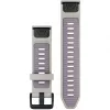Pulseira Garmin QuickFit 20 mm silicone cinzento-nevoeiro/lavanda (010-13391-03)