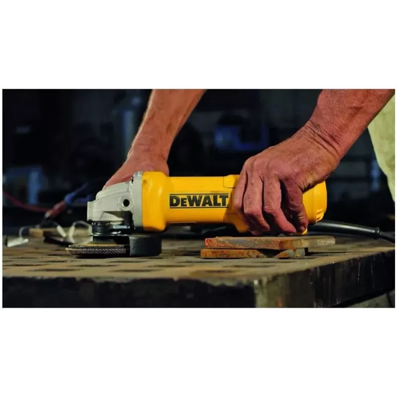DeWALT DWE4233-QS rebarbadora angular, 1400 W, 2,45 kg
