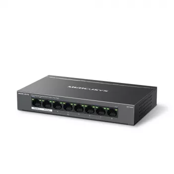 Switch de secretária Mercusys MS108GP 8 portas Gigabit com 7 portas PoE