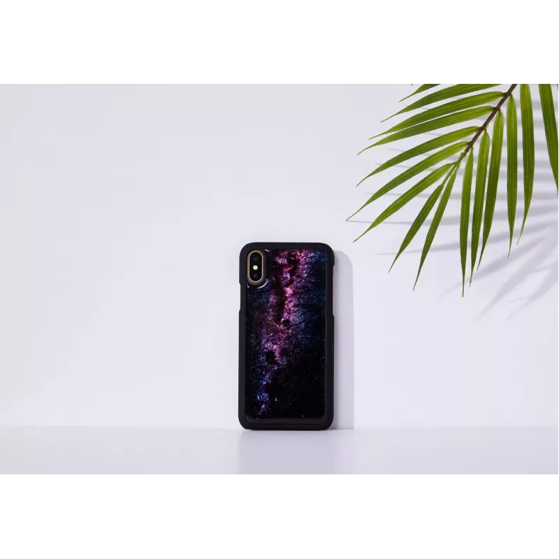 iKins Milky Way capa para iPhone XS/X, preta, K1696J
