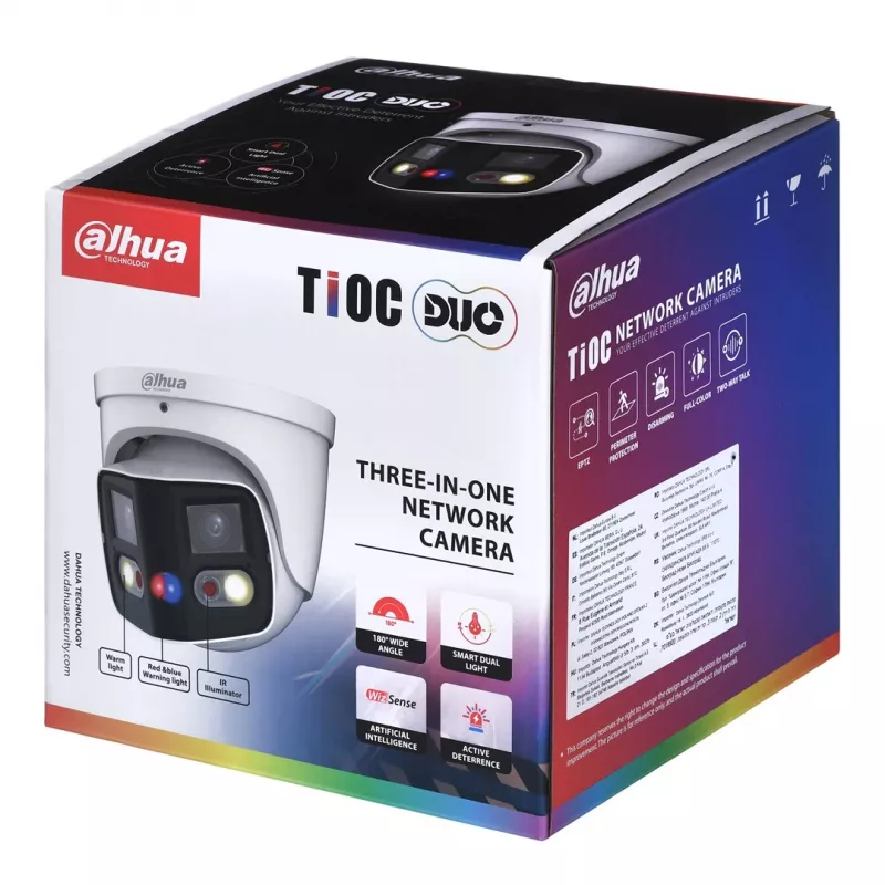Câmara de vigilância DAHUA PDW3849-A180E2ASPV-0280B 8MP