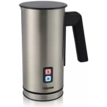 Espumador de leite Tristar MK-2277, aço inoxidável, 550 W, espumador de leite manual elétrico