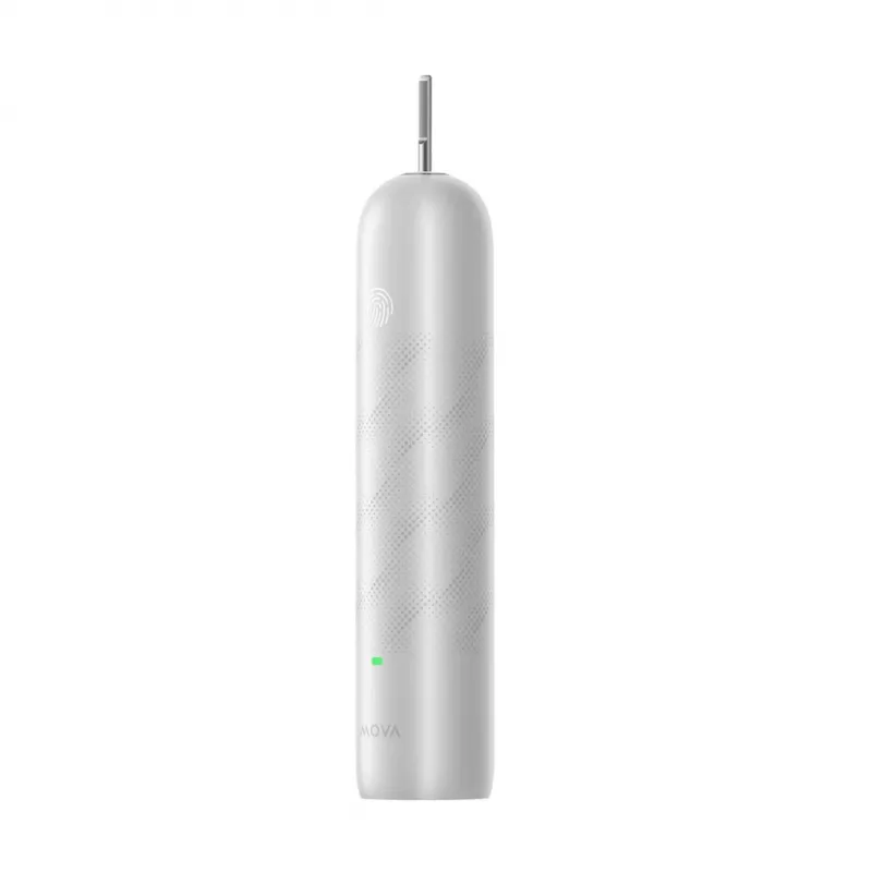 Escova de dentes elétrica MOVA Fresh Pro Adult Sonic prateado — 4 modos, bateria de iões de lítio, temporizador integrado