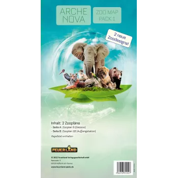 Arche Nova: Zoo Map Pacote 1, jogo de tabuleiro