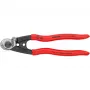 Knipex 95 61 190 tesoura para cabos de aço, 190 mm