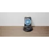 Aspirador robô Eufy E20 preto — redondo, base com saco de pó, 150 minutos de autonomia, 35 cm de diâmetro