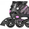 Patins 2IN1 Nils Extreme NH11912 A PRETO/ROSA TAM. S (31-34) com patins de hóquei substituíveis