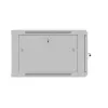 Armário rack 19 polegadas 6U 600x600 cinzento perfurado