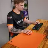 Tapete de rato gaming Fnatic DASH2 MAX laranja