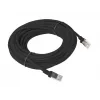 Cabo de rede Lanberg PCU5-10CC-1000-BK preto 10 m Cat5e U/UTP (UTP) (PCU5-10CC-1000-BK)