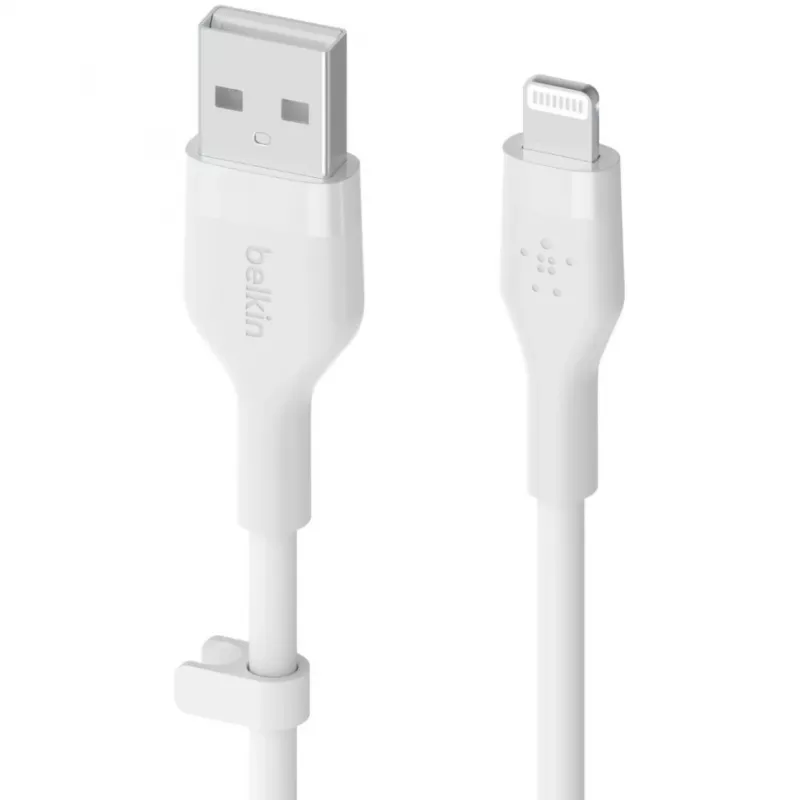 Cabo Belkin Cbl Scicone USB-A LTG 2M blc Branco USB A USB C Lightning