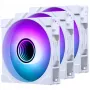 Ventoinha de caixa PHANTEKS 120mm M25G2-120 D-RGB branca – ventoinha de refrigeração RGB 120mm para caixa de PC