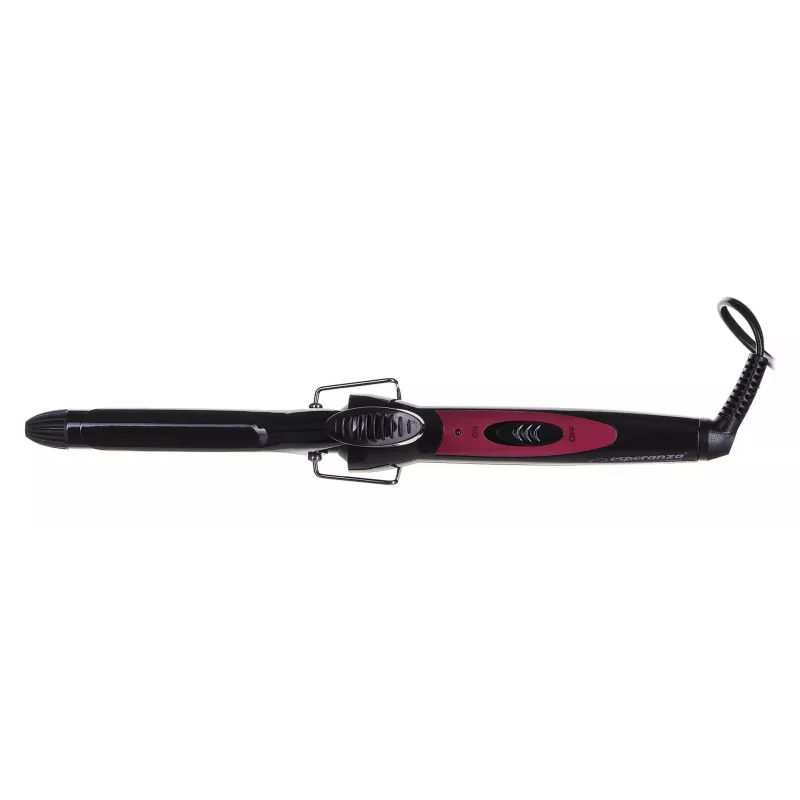 Esperanza Scarlett EBL004 Modelador de caracóis, 19 mm, 25 W, preto