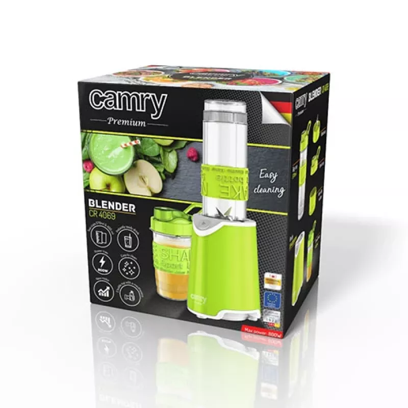 Camry CR 4069 misturadora 600 L liquidificadora verde, transparente, branco 500 W