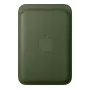 Carteira FineWoven com MagSafe para Apple iPhone verde musgo Microtwill