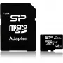 Cartão de memória MicroSDXC Silicon Power 128 GB UHS‑I (Class 10, U1), 85 MB/s, preto, com adaptador SD