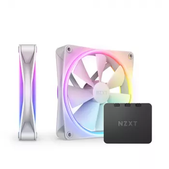 Ventoinha NZXT F140 RGB DUO 14 cm branco 500-1800 RPM 2 unid.