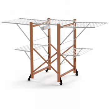 Estendal ARREDAMENTI GABBIANO com rodas - 175 x 67 cm, branco