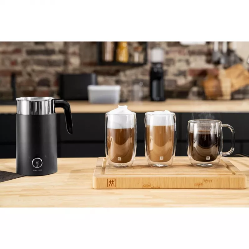 Zwilling Enfinigy espumador de leite - preto