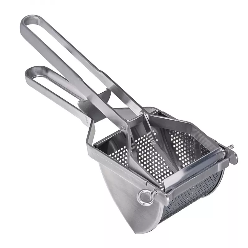 Espremedor de batatas GEFU Original 13300, aço inoxidável, espremedor de cozinha manual