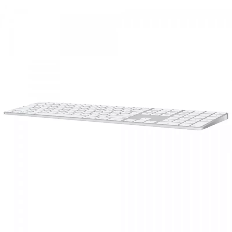 Teclado Apple Magic universal USB + Bluetooth QWERTY US English branco MXK73LB/A
