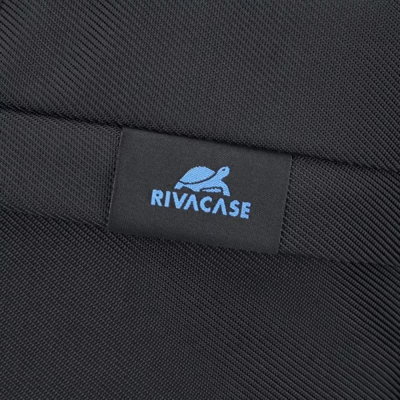 Pasta Rivacase 8036 40,6 cm 16 polegadas preto com pega e alça de ombro