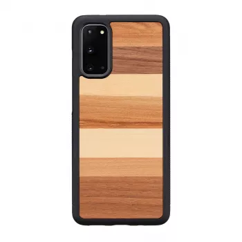 Capa para telemóvel Man and Wood Galaxy S20 preto — capa de proteção para Samsung Galaxy S20