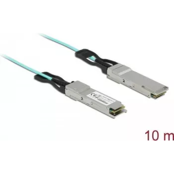 Cabo ótico ativo QSFP+ DeLOCK 84054 10 m macho/macho