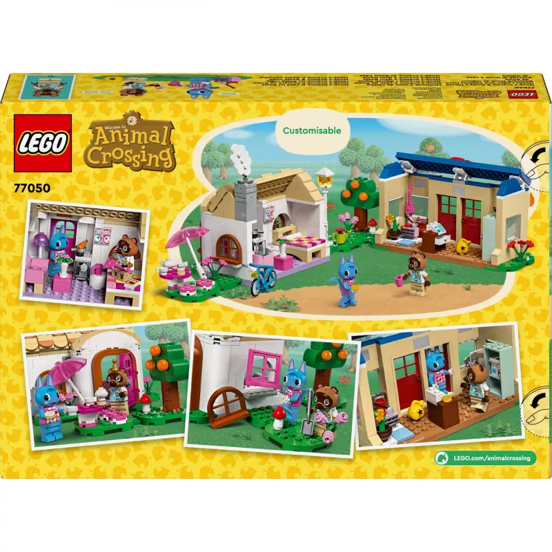 Brinquedo de construção LEGO 77050 Animal Crossing Loja do Nook Casa da Sophie Conjunto – conjunto de jogo modular