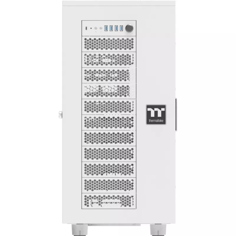 Thermaltake AX700 Grand Tour Caixa E-ATX com janela lateral em vidro (Branco)