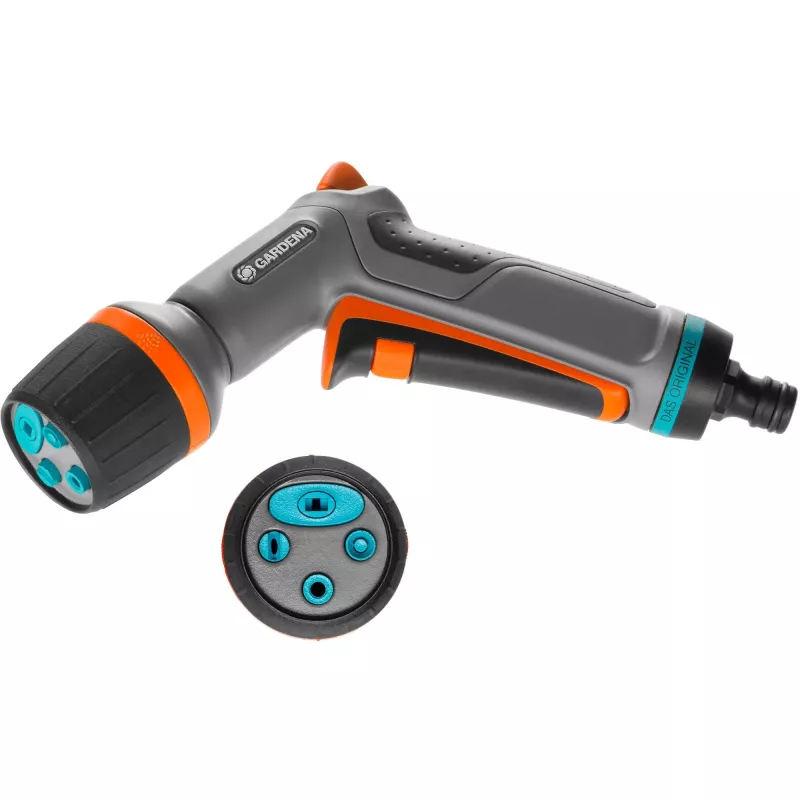 Pistola de limpeza Comfort ecoPulse, pistola de pulverização cinzento/laranja