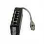 Synergy 21 S215232 - RJ45 - RJ45 - 0,15 m - preto - cinzento